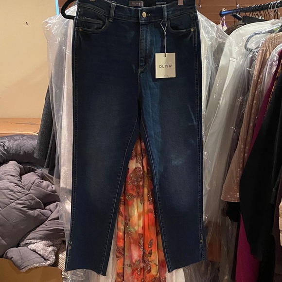 DL1961 Denim - NET DL1961 Dark Blue Denim high rise price lowest no offers